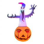 Halloweeni M&auml;ngu Aiapeo &Otilde;udusdekoratsioon K&otilde;rvits PVC Helendavad Kaunistused LED Valgus T&auml;ispuhutav Mudel One Size