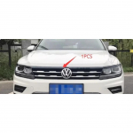 AUTO ESIMENE KAPOTT KAPOTIIL GRILLILIPP VORMIMISKATE LIISTUD KATTELIITIDE LIISTUD V&Otilde;RK 2017-2024 VW tiguan mk2 jaoks black titanium 1pcs