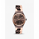 Michael Kors Lennox kahev&auml;rviline k&auml;ekell MK7501 &scaron;okolaad