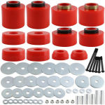 2WD 4WD Kere Kabi Kinnituspuks Vedrustuse Komponendi Asenduskomplektid 4.4123R Ford F150 F250 F350 1980-1998 Punane Must punane