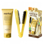Narka Sirgendav ja Sile Juuksepiimakomplekt 150ml (+ Juukeraua pintsli kingitus) (&Otilde;itsemise koidik / P&auml;ikeseloojangu mesi) Sunset Honey
