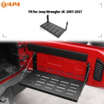 Auto tagaluugi laud Tagumine metallist kokkupandav lastiriiul Lisaruumikapp Jeep Wrangler JK 2007-2017 Tarvikutele