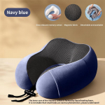 U reisim&auml;lu puuvillase padja kaelaga autod ja lennukid, magnetkangas kujuga