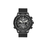 CITIZEN Ecology Drive Kollektsioon Navihawk Valgusj&otilde;ul t&ouml;&ouml;tav Kvartsmehhanism Roostevabast Terasest Rihmaga K&auml;ekell JY8037-50E Black Dial