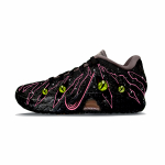 Nike JA Morant 3 Fire Dragon Mecha kulumiskindlad libisemiskindlad madala s&auml;&auml;rega korvpallijalatsid meestele mustad roosad HF2794-200(Team296-) 43