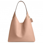 Coach Brooklyn 39 Klassikaline logo naturaalse tera nahast hobo kott Naiste kotid Messing Kreem CU044-B4CRM Basic Set (Bag+Dust Bag)