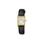 Seiko Veekindel 50 meetrit Kvartsliikumine Nahkrihmaga K&auml;ekell Naiste kellad Valge SWR054 Gold Watch Case
