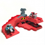 Dinotrux Dinosauruse Veoauto M&auml;nguasi 1:64 Suurune Mudel Mitme Stseeniga Kokkupandav Aktiivne Dinosaurusauto Lastele Mini Kingitus