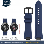 MTG-B3000 Kummirihm Casio G-SHOCK Seeria MTG B3000 jaoks Muudetud Kiirvabastusega Veekindel Silikoonist K&auml;ekella Rihm Tarvikud MTG-B3000