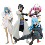 Anime kuju Rimuru kuju Milim seisvad kujud Nukk PVC Armsad t&uuml;drukud Mudel M&auml;nguasi T&auml;iskasvanute kaunistus Kollektsioon Kuju Kingitus 8,5-16,5cm 8.5-16.5cm gray