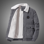 Meeste talvine velvetist puuvillane mantel: Soe, nooruslik, lisaks sametine paks jope L