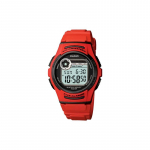 Casio Kollektsioon Moodne ja Mitmek&uuml;lgne Kvartsmehhanism Vaikrihm Jaapani ja Korea Kell Meeste Kell Hall Tahvel W-213-4AV hall v&auml;rv