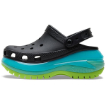 Crocs kerged hingavad EVA klounid unisex jalatsid must-sinised 207988-0C4 37-38