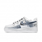 Nike Air Force 1 Lehma Nahast Kulumiskindlad Madalad Talla Skateboardi Kingad Meeste Sinised CW2288-111(Meeskond613-) 40.5