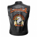 Sons of Anarchy SOA Punk Must Nahkvest Meestele Kevadine Mootorratturi Jakk Vintage Punk Mootorratta Vest &Uuml;ler&otilde;ivad S punane