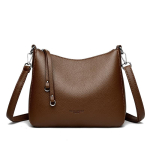 Moodne crossbody kott naistele - Suure mahutavusega, &uuml;he &otilde;larihmaga, sobib keskealistele emadele. must