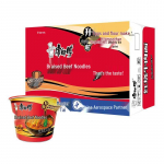 Kang Shi Fu Kiirpraetud veiseliha tassist nuudlid (12-pakk)