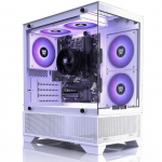 BEASTCOM Q3 Essential M&auml;nguarvuti, PC Gamer Valge, AMD Ryzen 5 3400G 4x4.20GHz, 4K RX Vega 11, 16 GB RAM, 512 GB SSD, WiFi, Win11