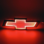 Kvaliteetne 5D LED Auto Tagaluugi Logo Valgusm&auml;rk Lambi Embleem Chevrolet Cruze Malibu jaoks Red Light