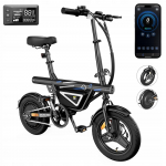 Linnas&otilde;iduks m&otilde;eldud elektriratas EB1S v&otilde;imsa 250W mootoriga, 25 km/h, 36V10Ah aku, s&otilde;iduulatus 45 km, t&auml;iskasvanutele, e-bike, elektriline