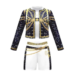 Populaarsed Rumi Cosplay Kost&uuml;&uuml;mid, Cosplay Prindikomplektid, Lavaesinemiskost&uuml;&uuml;mid, Halloweeni Peokost&uuml;&uuml;mikomplektid 100cm black