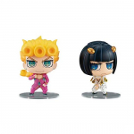 Chimi Mega Buddy Bizarre Golden Wind Giorno Giovanna Bruno Bucciarati 65mm PVC Kujude Seeria! JoJo seiklus ja komplekt, u.. Eelv&auml;rvitud
