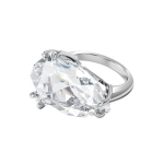 Swarovski Mesmera kokteilis&otilde;rmus moodne lihtne ovaalse l&otilde;ikega teemants&otilde;rmus naistele 5600856 pruun