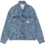 Carhartt WIP Kamuflaažitr&uuml;kiga N&ouml;&ouml;pidega Pikkade Varrukatega Denimjakk Meeste jakid I033766-2I2-35 M gray