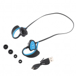Ujumise peakomplekt Bluetooth juhtmevaba IPX8 veekindel Intelligentne h&auml;&auml;ljuhendus M&uuml;rasummutav Spordi peakomplekt Surfinguks Sukeldumiseks Sinine