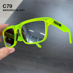 Uus V&auml;rv KDEAM Br&auml;ndi K&otilde;rge Kvaliteediga Ruudukujulised P&auml;ikeseprillid Naistele Polariseeritud Mood V&auml;litingimustes Prillid Paarile Peegeldav H&otilde;bedane Klaas Only Sunglasses black