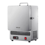 VEVOR Lauapealne ahju-sulatusahi, 1500W V&otilde;imas elektripahi, Maksimaalne temperatuur 2192 F / 1200 C, Roostevaba teras 15.5 x 15.5 x 14 cm