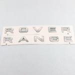 Sobib RANGE ROVERi kaaskirja sildile Evoque Range Rover Sport esiosa ja tagumine osa SV Inglise keelne kleebis rear sets silver