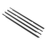 4 tk ilmastikuriba uksepiiri komplekt 68160‑52150 Akna liisturiba asendus Toyota Yaris Sedaanile 2007&ndash;2016 black