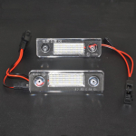 2X autovalge Canbus veatu LED numbrituli Skodale