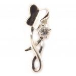 Les Tr&eacute;sors De Lily [C4649] &ndash; valge 'C&acirc;lin' h&otilde;bedane ripats valge