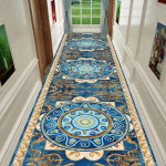 Klassikaline Euroopa libisemiskindel koridori vaip pikk vaip Magamistoa matt Esikuala vaibad 120cm*100cm