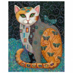 T&auml;ielik 5D Teemantmaaling Kassi Vanaisa Tikand Ristpistes Kodukaunistus K&auml;sitsi valmistatud kingitus 20X25CM