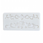 DIY barokkrulli reljeefne koogi &auml;&auml;ris silikoonvorm pildiraam kommide valmistamise fondant vormi koogi kaunistamiseks