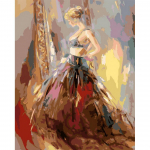 5D Teemantmaal Ristpistes Balletitantsija Kleebised Mosaiik Teemanttikandid T&uuml;drukute hobid 20X30CM