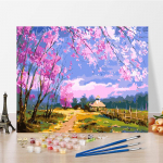 Kunst DIY maalimine numbrite j&auml;rgi Teemantmaal Hobid &Otilde;limaal Numbrimaal Digitaalne &otilde;limaal Kodukaunistus 40x50cm no frame