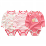 Unisex beebiriided puuvillased vasts&uuml;ndinud t&uuml;drukute poiste riided multikad imikutele v&auml;ikelaste kombinesoonid pidžaama riided 3M