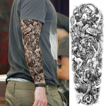 S&otilde;jav&auml;e maoori ajutised t&auml;toveeringud meeste varrukas T&auml;iskasvanutele realistlik v&otilde;ltsl&otilde;vi samurai t&auml;toveering suur kleebis Seksikad t&auml;isk&auml;elised t&auml;toveeringud