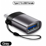 VAORLO Mini OTG-adapter mikro- ja C-t&uuml;&uuml;pi USB 3.0 kiire &uuml;lekande jaoks Samsung Xiaomi Android Data Drive hiireliidese jaoks Micro Plug must