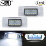 2tk 18SMD LED numbrim&auml;rgi tuled A3 8L A4 B5 95-01 S5 B5 S3/Sportback 97-03 A4/S4 Avant 95-99 Auto numbrim&auml;rgi lamp 8D9943021