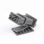 Moodne raketiheitja, s&otilde;duri armee relv MOC City SWAT s&otilde;jav&auml;erelvad minifiguurid ehitusplokist tellistest laste m&auml;nguasi