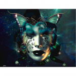 DIY teemantmaaling ilumask teemanttikandid &uuml;mmargused kivid teemantmosaiik Full Round 20x30CM