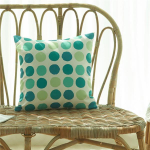 Kahepoolne veekindel tr&uuml;kitud padjap&uuml;&uuml;r v&auml;rske rohelise lehega t&auml;piline kodu diivani padjap&uuml;&uuml;r Jaapani padjakate 1xOnly Pillow Cover