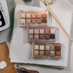 Lilybyred Mood Keyboard Eye Palette 10.5g 3 Colors 1. Ash Cinnamon