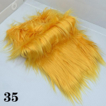 25x45cm Cosplay kangas &otilde;mblusmaterjal 8cm kuhjaga kunstkarusnaha kangas lapit&ouml;&ouml; nuku m&auml;nguhabeme juuste jaoks 35