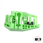 BWR698 elektrilise aknat&otilde;stuki remondiklambrid tagumine vasak uks BMW 3 E90 E91 2004-2012 1 E87 2003-2012 51357140589 51357138467 jaoks